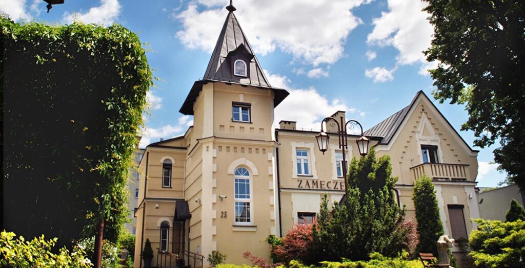 Zdjęcie budynku zameczka